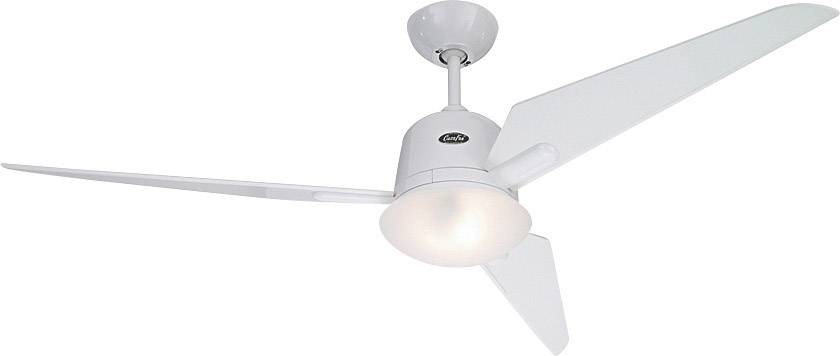 Eco Aviatos 132 WE-WE Deckenventilator (Ø) 132 cm Flügelfarbe: Lack-Weiß Gehäusefarbe: Lack-Weiß