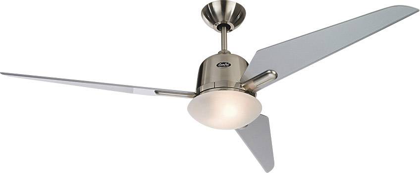 CasaFan Eco Aviatos 132 BN-SL Deckenventilator 31 W (Ø x H) 132 cm x 365 mm Chrom (gebürstet) Austauschbare Flügel, mit ...