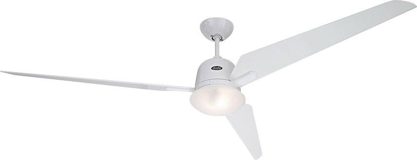 Eco Aviatos 162 WE-WE Deckenventilator (Ø) 162 cm Flügelfarbe: Lack-Weiß Gehäusefarbe: Lack-Weiß