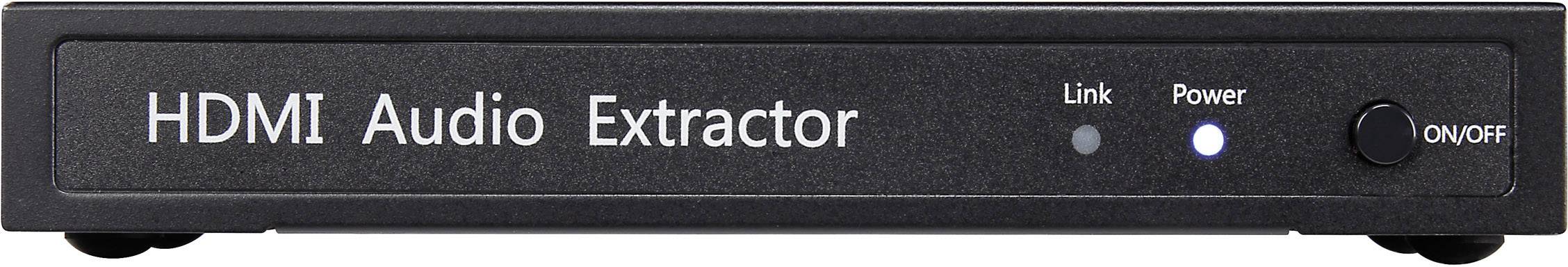 Audio Extraktor [HDMI - HDMI, Toslink, Cinch] 1920 x 1080 Pixel SpeaKa Professional SP-AE-H/TC-02-2