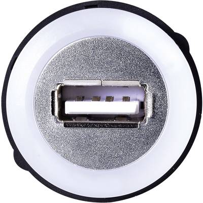 TRU COMPONENTS USB-05 USB-Einbaubuchse 2.0 USB-Buchse Typ A, beleuchtet auf  USB-Stecker Typ A mit 60 cm Kabel Inhalt: – Conrad Electronic Schweiz