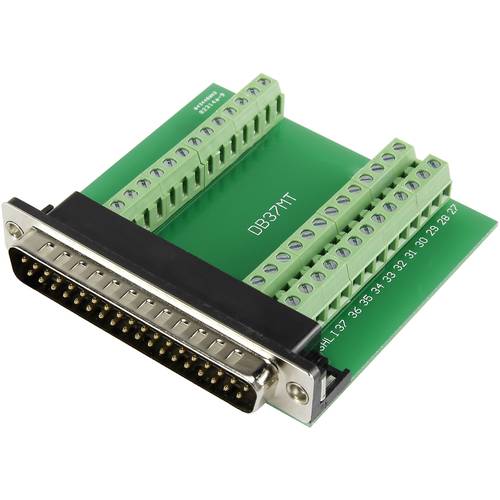 TRU COMPONENTS DSUB37M-39TB-3 1229330 D-SUB Stecker 90 ° Polzahl: 37 Schrauben 1 St.