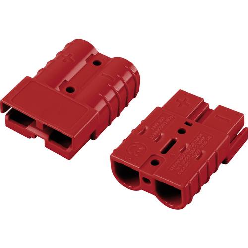 TRU COMPONENTS 50 A Hochstrom-Batteriesteckverbinder Rot Inhalt: 1 St.
