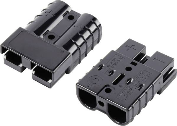TRU COMPONENTS 50 A Hochstrom-Batteriesteckverbinder  Schwarz Inhalt: 1 St.
