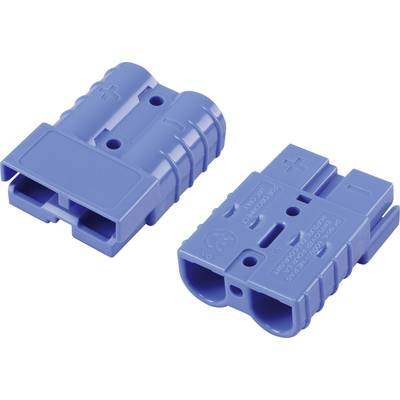 TRU COMPONENTS 50 A Hochstrom-Batteriesteckverbinder  Blau Inhalt: 1 St.