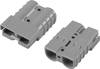 TRU COMPONENTS 50 A Hochstrom-Batteriesteckverbinder Grau Inhalt: 1 St.
