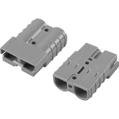 TRU COMPONENTS 50 A Hochstrom-Batteriesteckverbinder  Grau Inhalt: 1 St.