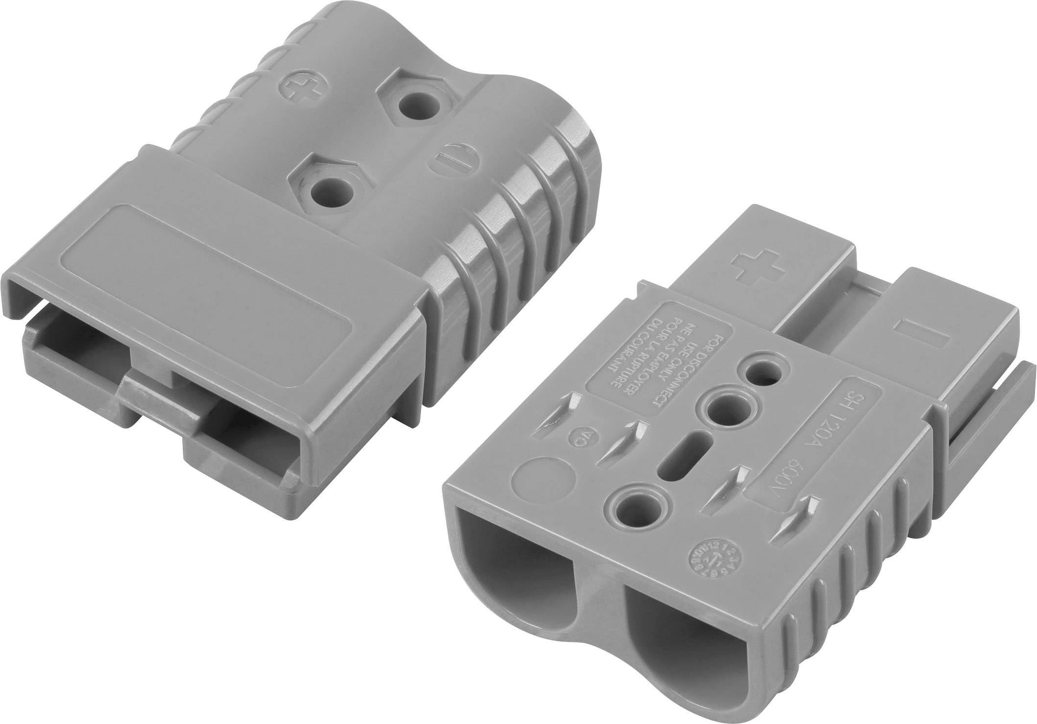 TRU COMPONENTS 120 A Hochstrom-Batteriesteckverbinder Grau Inhalt: 1 St.