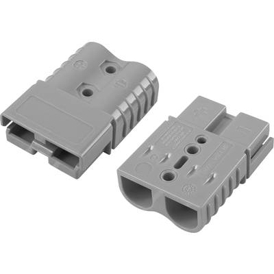 TRU COMPONENTS 120 A Hochstrom-Batteriesteckverbinder  Grau Inhalt: 1 St.