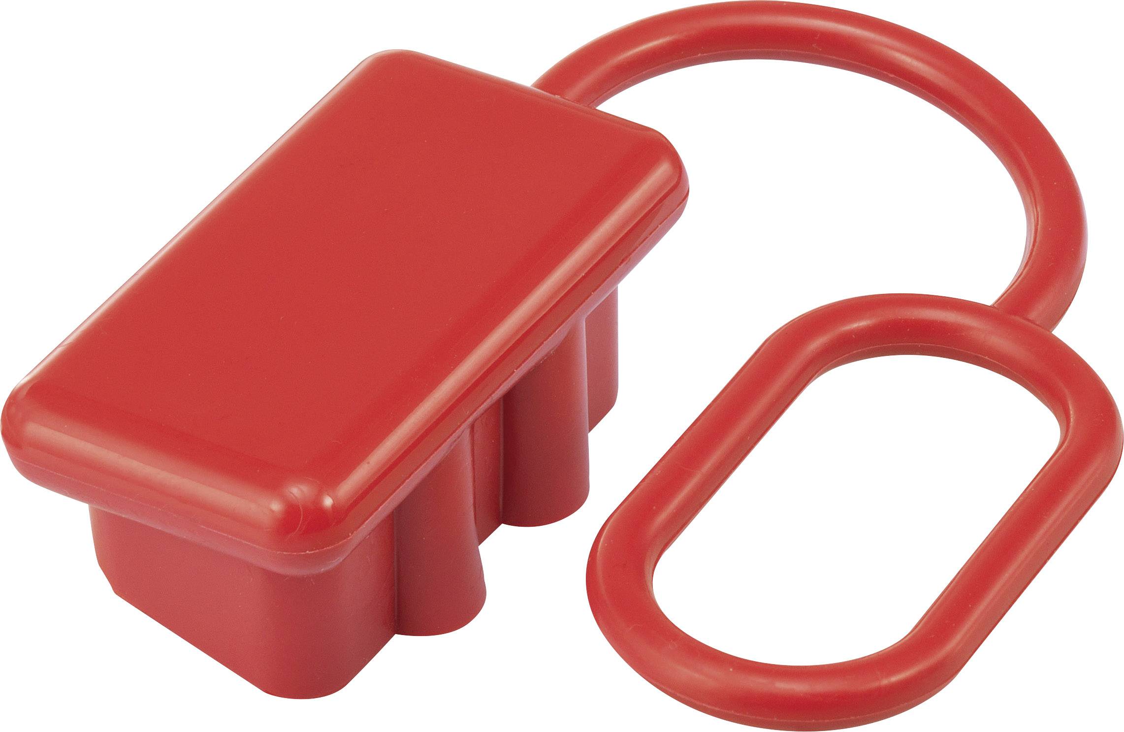 TRU COMPONENTS Staubschutzkappe für 175 A Hochstrom-Batteriesteckverbinder Rot Inhalt: 1 St.