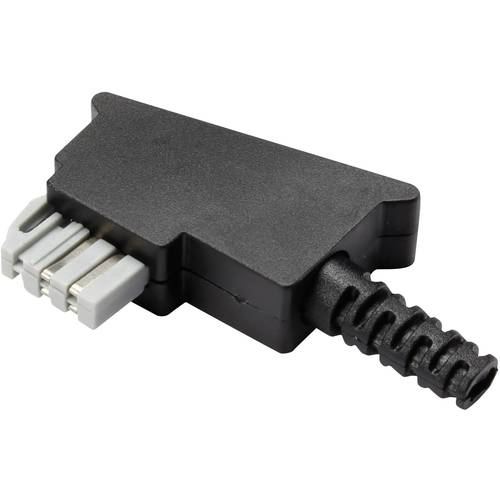 Thumbnail - TRU COMPONENTS GM02N TAE-Bausatz, N-Kodierung Stecker, gewinkelt Schwarz Inhalt: 1 St.