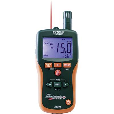 Extech MO290-EU Luftfeuchtemessgerät (Hygrometer)  0 % rF 99 % rF Taupunkt-/Schimmelwarnanzeige