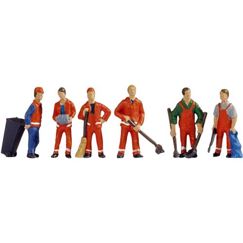 NOCH H0 Stadtreinigung Bemalt, Stehend