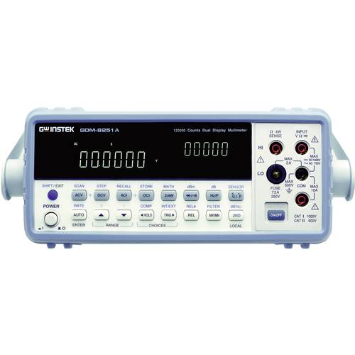 GW Instek GDM-8255A Tisch-Multimeter kalibriert (ISO) digital CAT II 500 V Anzeige (Counts): 200000