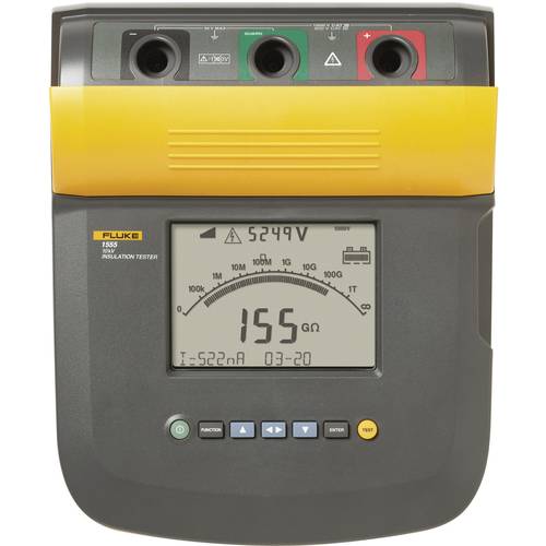 Fluke 1555/KIT Isolationsmessgerät kalibriert (DAkkS-akkreditiertes Labor) 250 V, 10000 V 2 TΩ