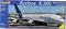 Airbus A380 Modellbausatzverpackung, zeigt das Flugzeug auf der Startbahn. Verpackungstext: 'Airbus A380, New livery, First flight'.