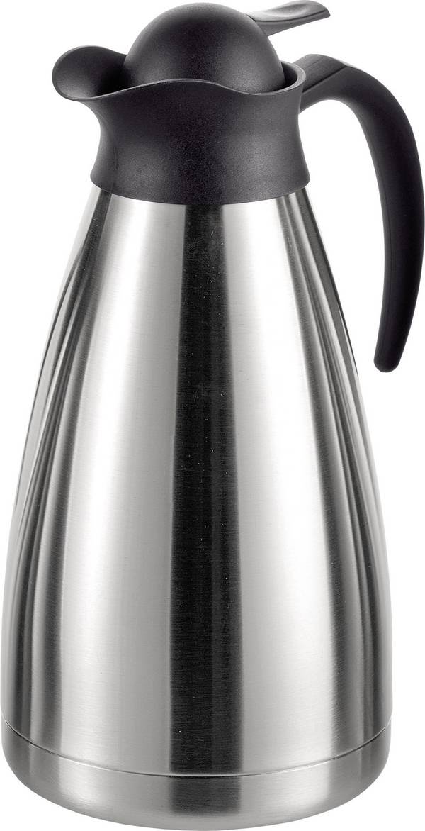 Isolierkanne THERMOART 1,0l Edelstahl silber