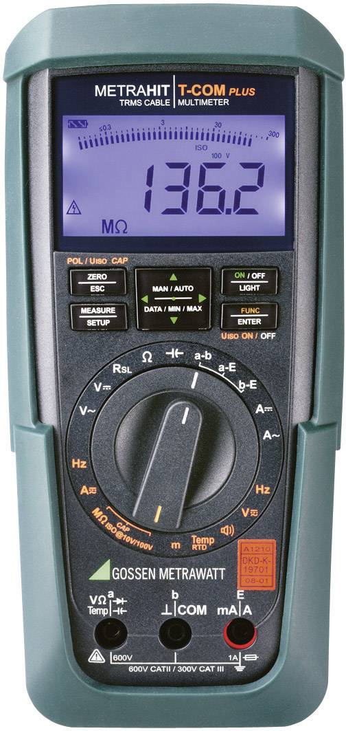 Gossen Metrawatt METRAHIT T Com plus HandMultimeter Kalibriert nach