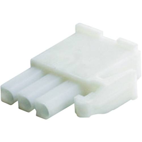 TE Connectivity Stiftgehäuse-Kabel Universal-MATE-N-LOK Polzahl Gesamt 3 Rastermaß: 4.20 mm 172166-1 1 St.