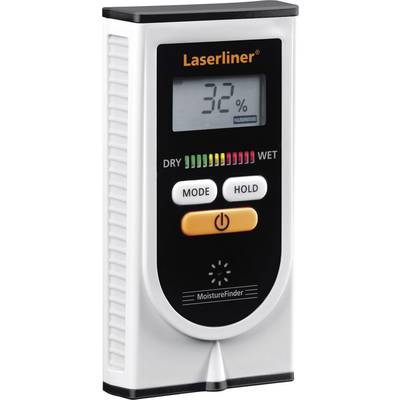 Laserliner MoistureFinder Materialfeuchtemessgerät  Messbereich Baufeuchtigkeit (Bereich) 0 bis 85 % vol Messbereich Hol