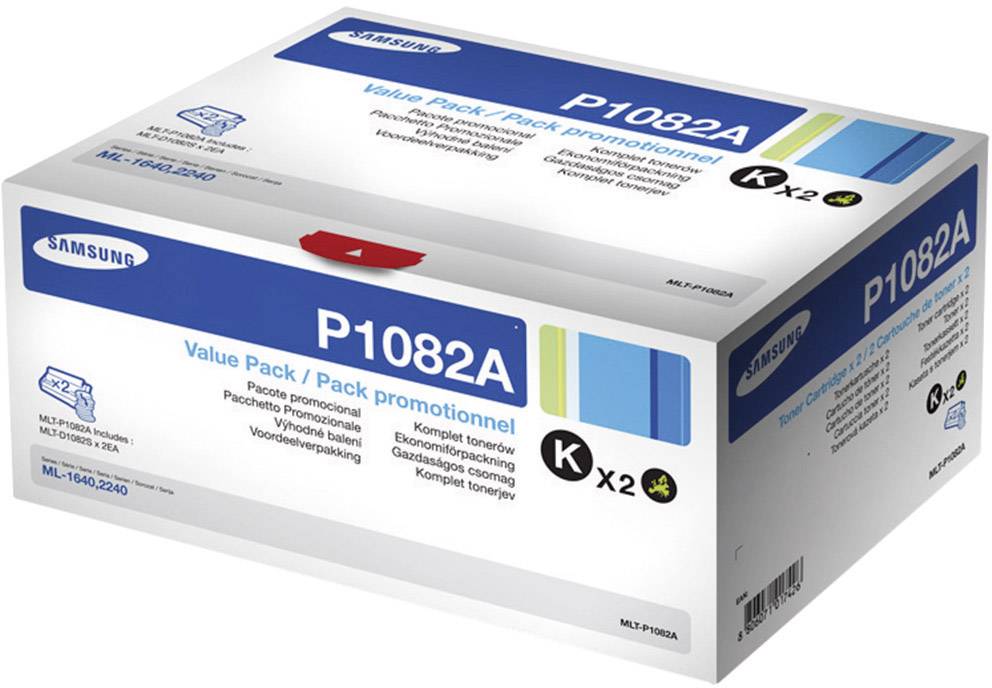 Original 2er Pack à 1.500 S. Samsung MLT-P1082A Multipack Schwarz (SV118A) Multipack-0