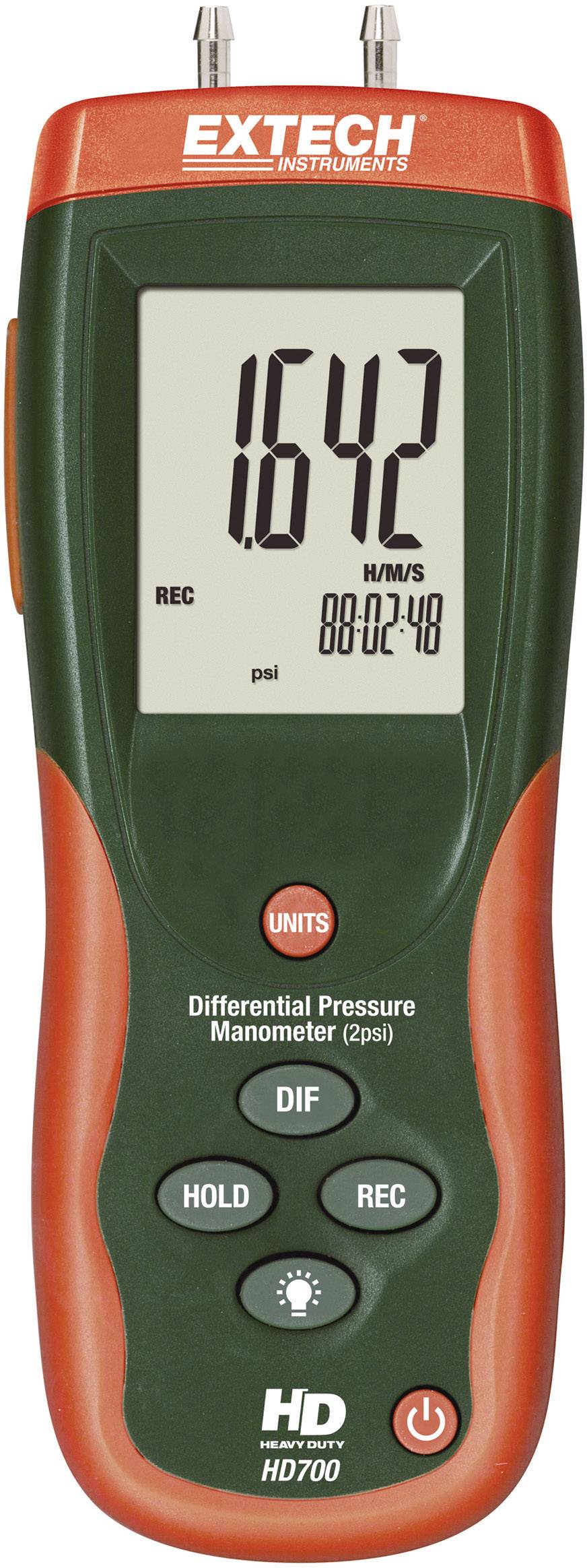EXTECH Druck-Messgerät Extech HD700 Luftdruck 0 - 0.1378 bar Kalibriert nach ISO