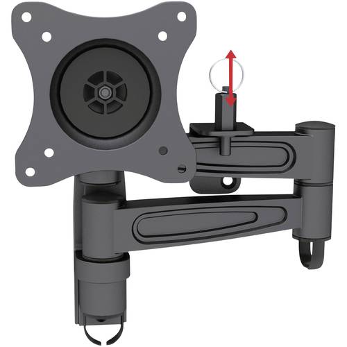 SpeaKa Professional TV-Wandhalterung Mit Verriegelungsmechanismus 33,0 cm (13) - 68,6 cm (27) Neigbar, Schwenkbar, Rotie...