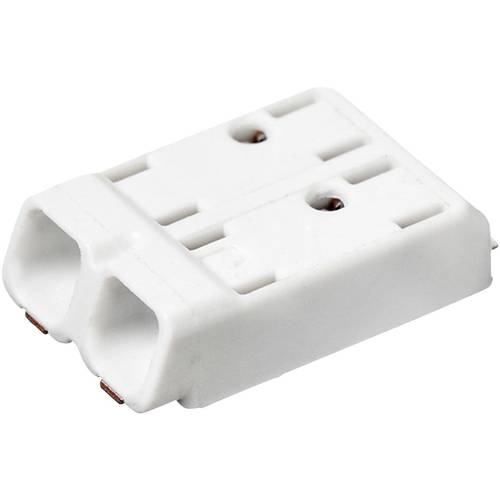 Adels-Contact 351102 Federkraftklemmblock 0.75 mm² Polzahl 2 Weiß 1 St.