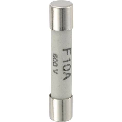 VOLTCRAFT 123422 Ersatzsicherung (Ø x L) 6.3 mm x 32 mm 10 A 600 V Flink -F- Inhalt 1 St.