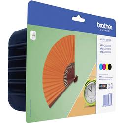 Brother Ink LC-129XL, LC-125XL originál černá, azurová, purppurová, žlutá LC129XLVALBPDR