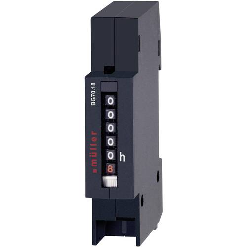 Thumbnail - Müller BW 70.18 230V 50Hz Betriebsstundenzähler Rollenzählwerk