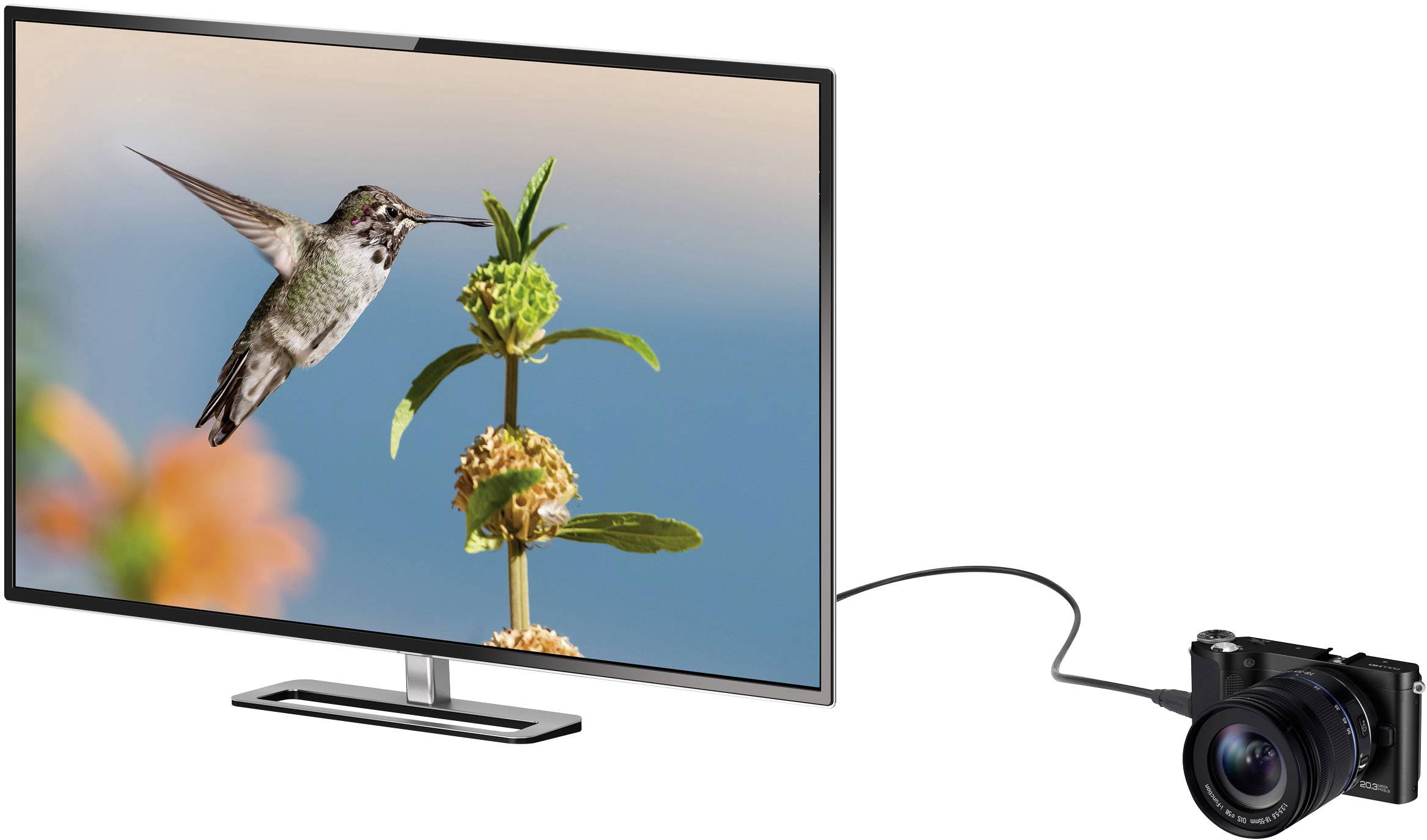 SpeaKa Professional HDMI Anschlusskabel HDMI-A Stecker, HDMI-Mini  