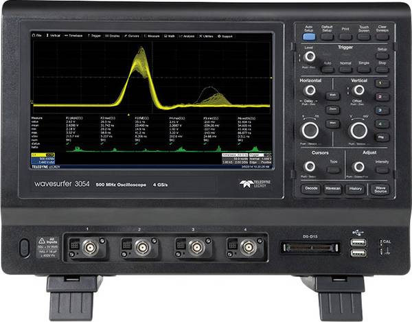 Teledyne LeCroy WAVESURFER 3034Z Digital-Oszilloskop kalibriert (ISO) 350 MHz  2 GSa/s 10 Mpts 8 Bit Digital-Speicher (DSO) 1 St.