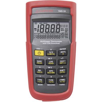 Beha Amprobe TMD-56 Temperatur-Messgerät kalibriert (ISO) -50 - +1350 °C Fühler-Typ E, J, K, N, R, S, T 