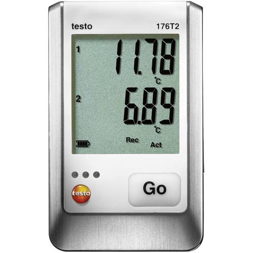 Thumbnail - testo 0572 1762 176 T2 Temperatur-Datenlogger Messgröße Temperatur -50 bis +400 °C