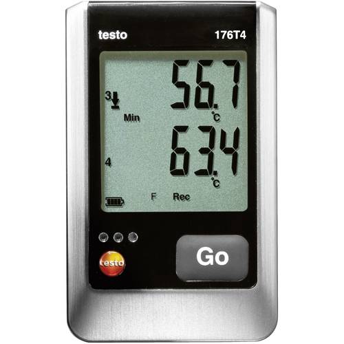 Thumbnail - testo 0572 1764 176 T4 Temperatur-Datenlogger Messgröße Temperatur -200 bis 1000 °C