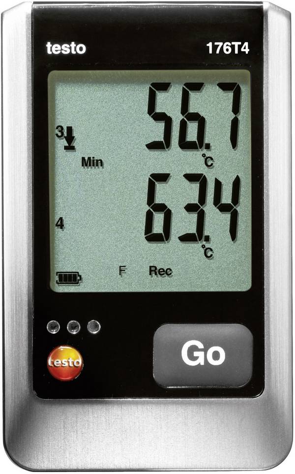 testo 0572 1764 176 T4 Temperatur-Datenlogger Messgröße Temperatur -200 bis 1000 °C