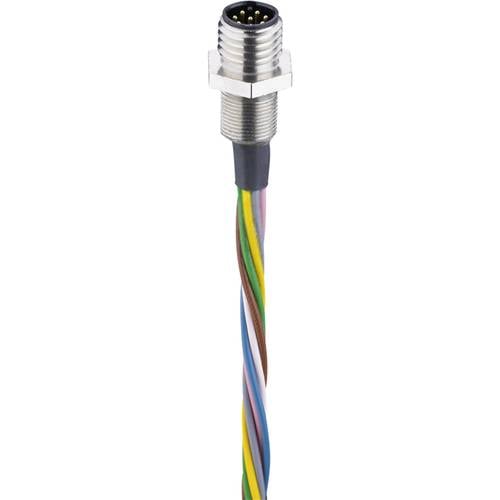 Belden 000091740 Sensor-/Aktor-Einbausteckverbinder M8 Stecker, Einbau 0.50 m Polzahl Sensoren: 8 1 St.