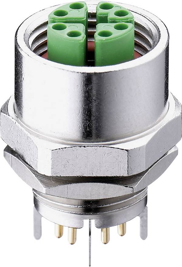 Belden 934637031 Sensor-/Aktor-Einbausteckverbinder M12 Buchse, Einbau  Polzahl Sensoren: 8 1 St.