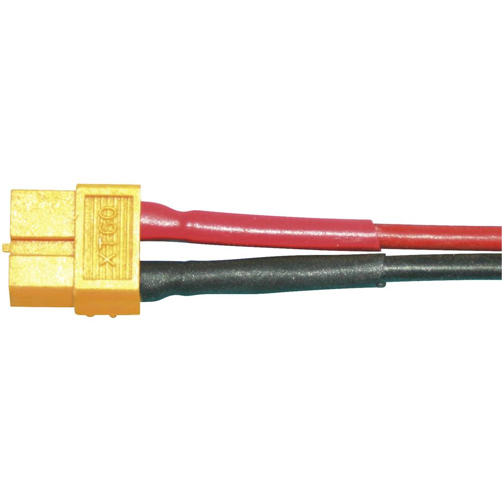 Modelcraft 58368-10 Accu Aansluitkabel [1x XT60-bus - 1x Open kabeleinde] 10.00 cm 4.0 mm²