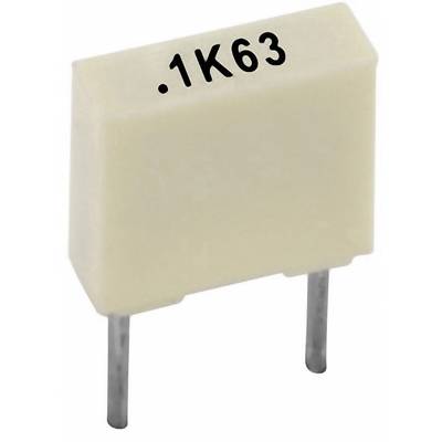 Kemet R82EC2220AA50K+ 1 St. Polyester-Kondensator radial bedrahtet  22 nF 100 V 10 % 5 mm (L x B x H) 7.2 x 2.5 x 6.5 mm