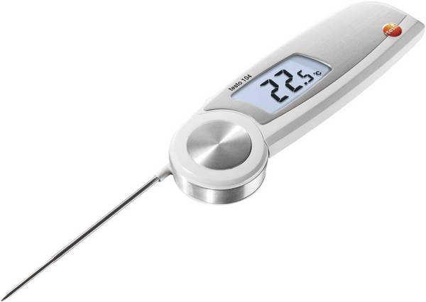testo 104 Einstichthermometer (HACCP)  Messbereich Temperatur -50 bis 250 °C Fühler-Typ NTC HACCP-konform