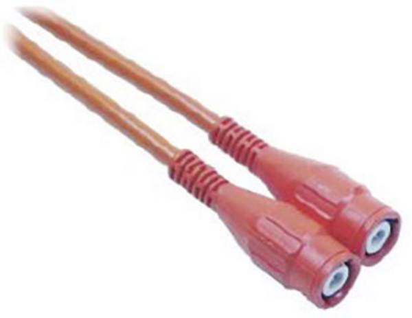 Stäubli XLSS-58 BNC-Messleitung  1.00 m Rot