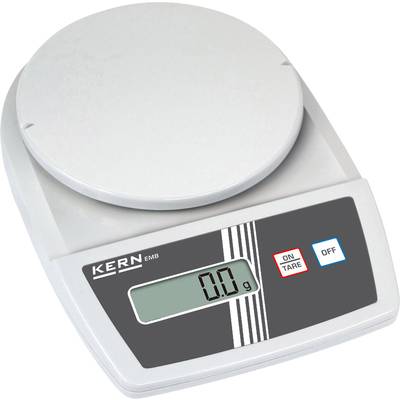 Kern EMB 600-2-ISO EMB 600-2-ISO Briefwaage kalibriert (ISO) Wägebereich (max.) 0.6 kg Ablesbarkeit 0.01 g batteriebetri