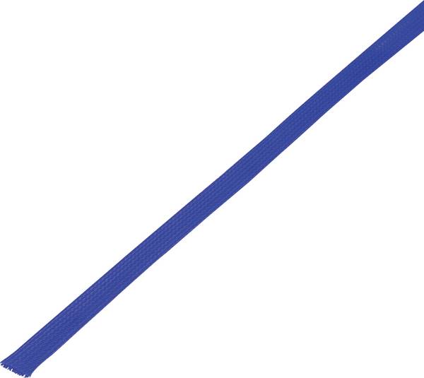 TRU COMPONENTS 1572531 CBBOX0612-BL Geflechtschlauch Blau PET 6 bis 12 mm 10 m