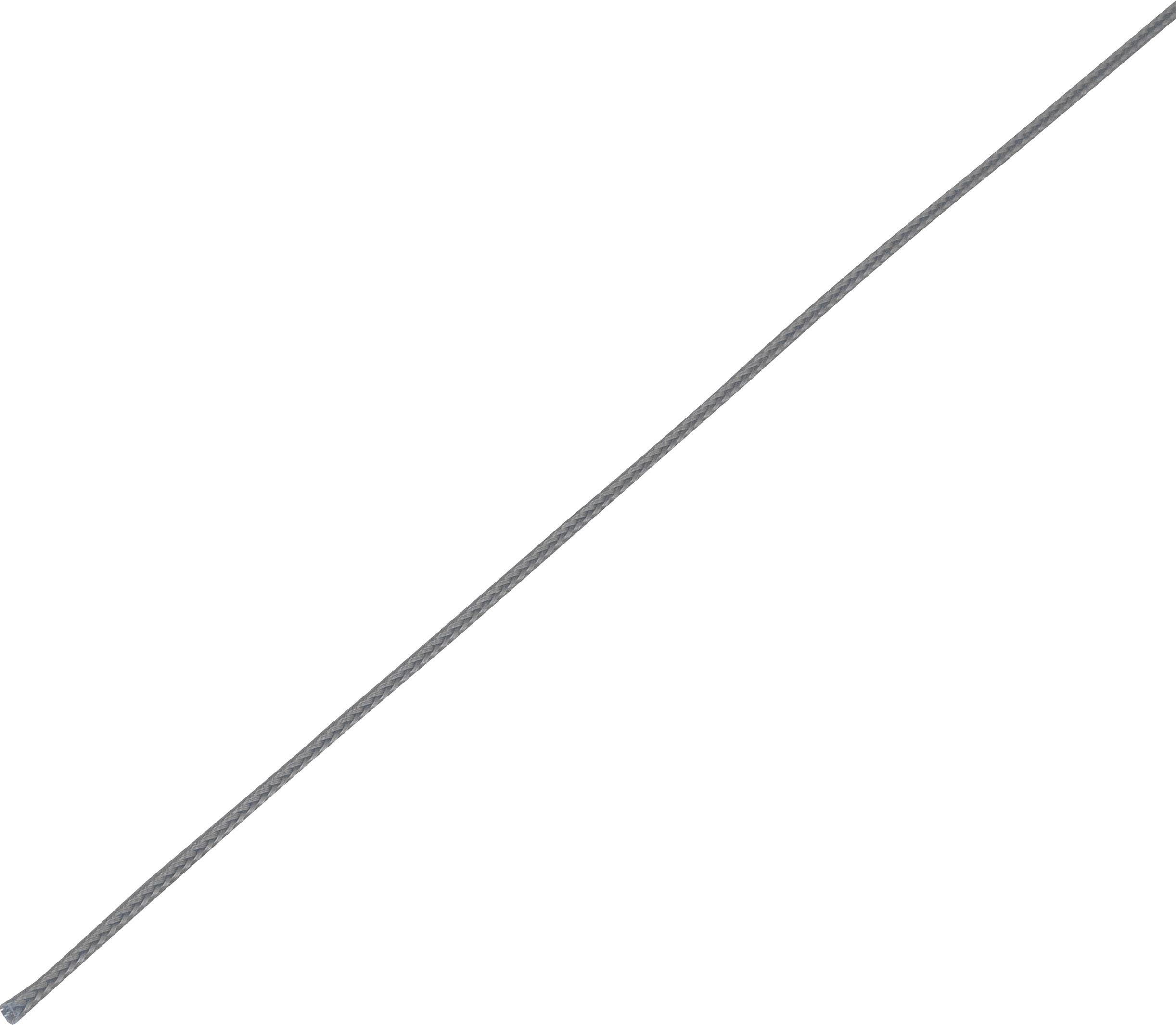 Guaina Intrecciata Grigio Pet 4 Fino A 8 Mm Tru Components 1571650 Cbbox0409-gy 10 M