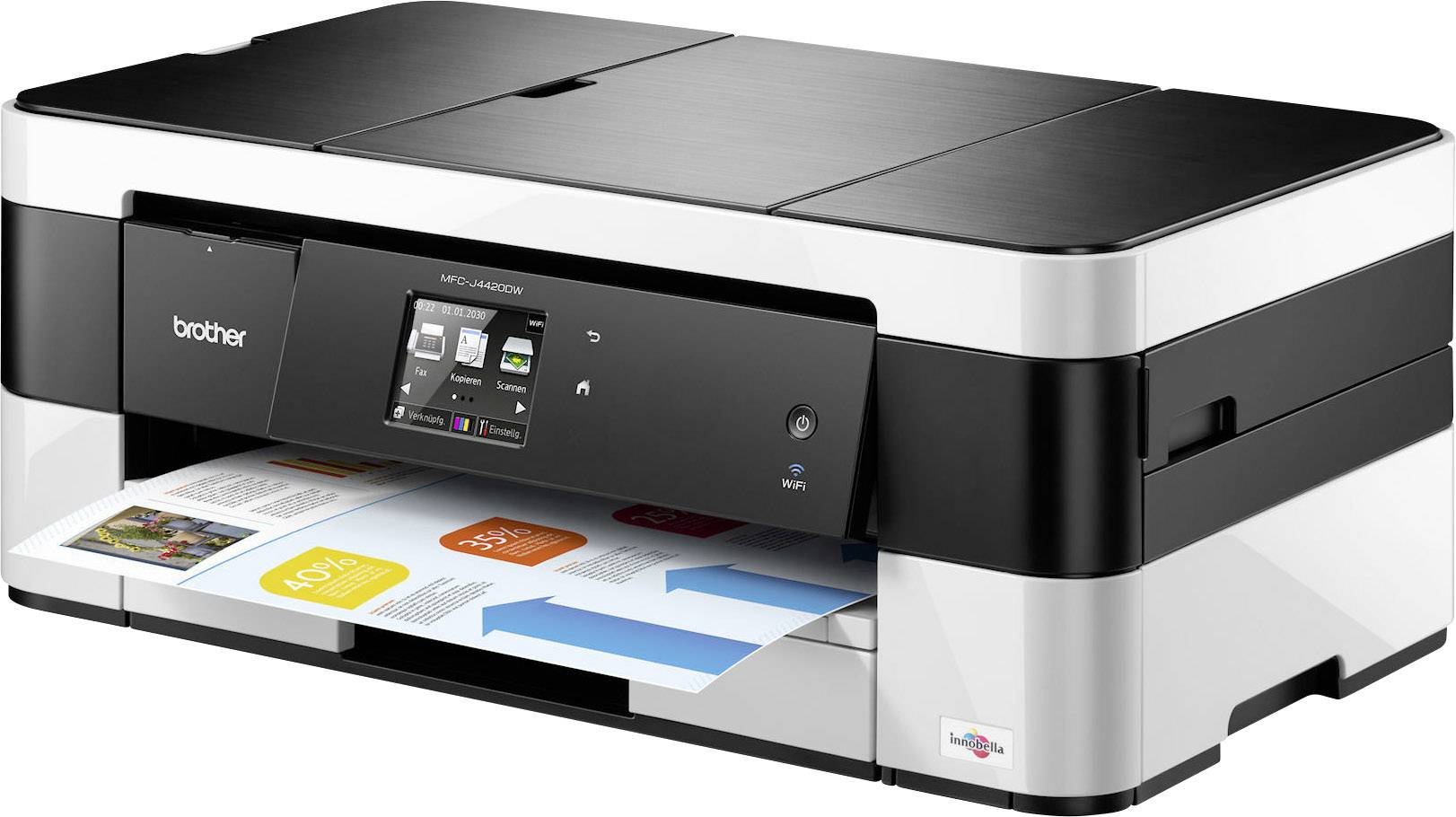 Brother Multifunktionsgerät MFCJ4420DW Tinte 4:1 A3 WLAN-1