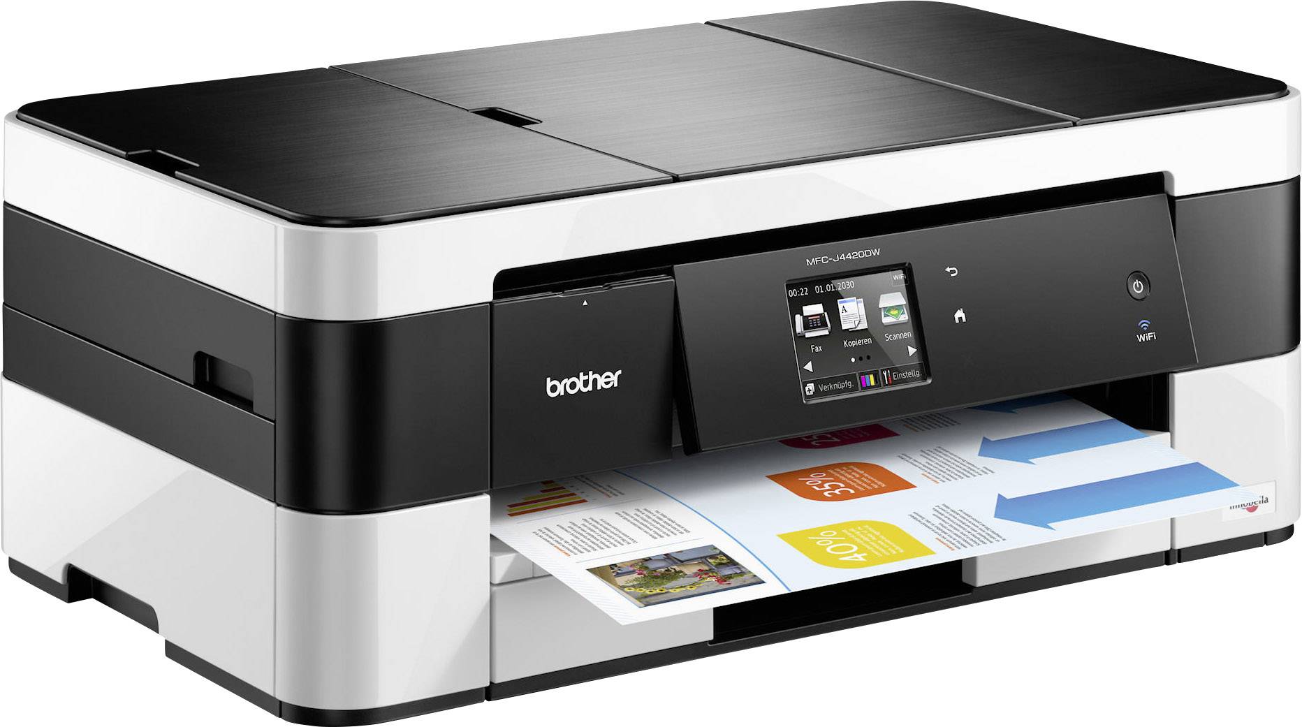 Brother Multifunktionsgerät MFCJ4420DW Tinte 4:1 A3 WLAN-2