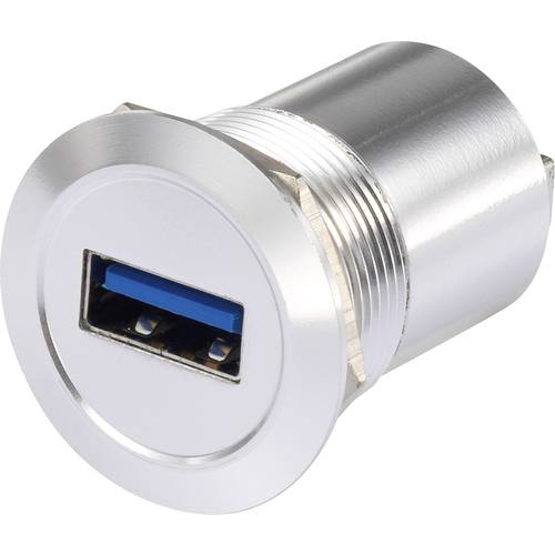 Thumbnail - TRU COMPONENTS USB-08 USB-Einbaubuchse 3.0 Buchse, Einbau Inhalt: 1 St.