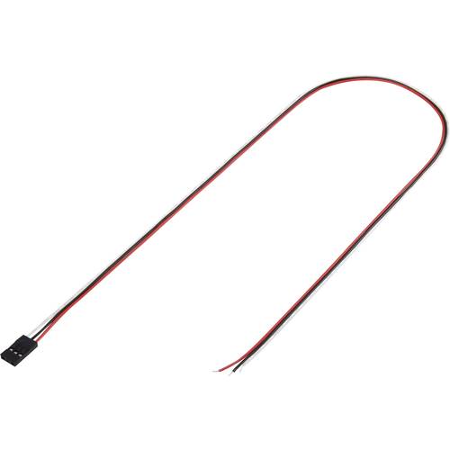 Thumbnail - TRU COMPONENTS Konfektionierte Litze Polzahl Gesamt 3 Rastermaß: 2.54 mm 1244003 1 St.
